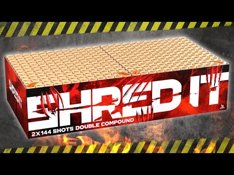 Shred It Showbox (Dobbelt compound) (288 skud)